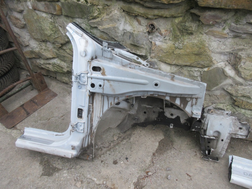 фото №1, Logan ii mcv 2016 r. передний блок двигателя правый лонжерон