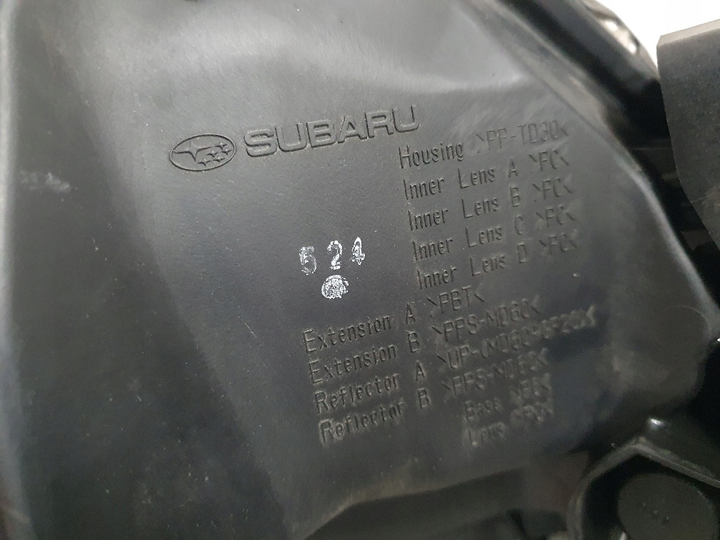 фото №7, Subaru outback v bs legacy 6 2014-19 лампа перед левая full led idealne