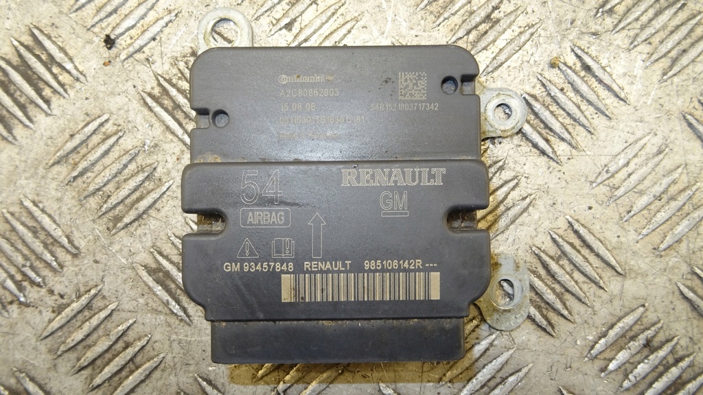 фото №1, Trafic vivaro iii датчик подушка безопасности 985106142r