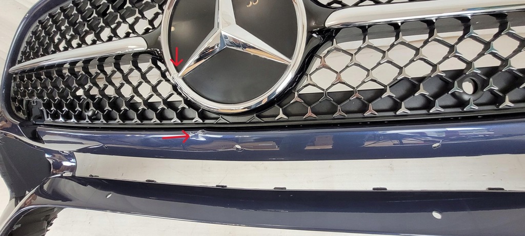 фото №7, Бампер передний решётка радиатора защита mercedes c-klasa w206 amg 2021- a2068882100