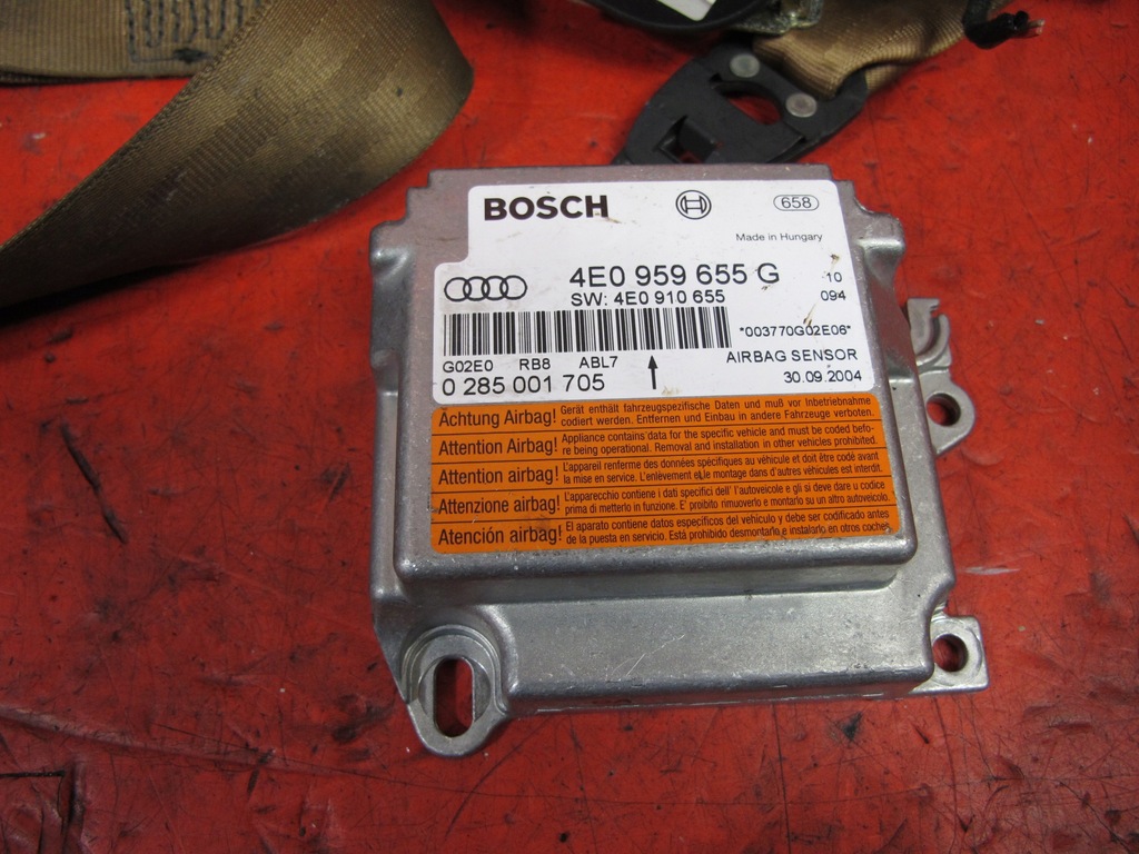 фото №7, Audi a8 d3 4e подушки безпеки подушка безпеки панель приладів консоль панель приладів