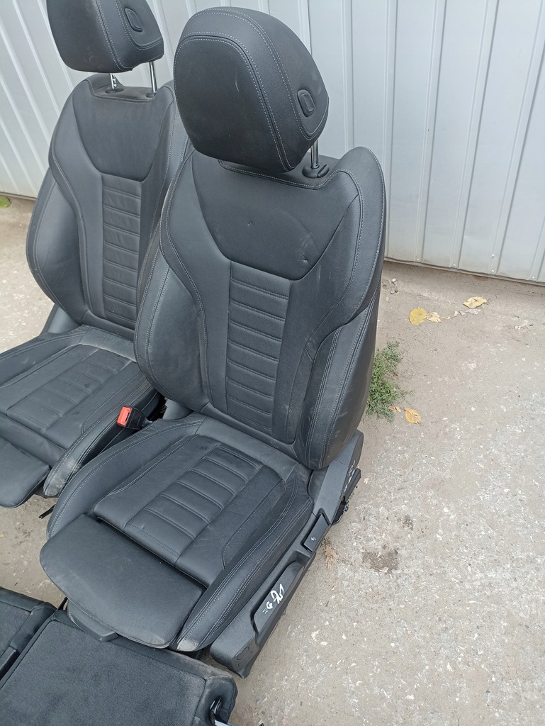 фото №12, Bmw 3 g21 сидіння заднє сидіння шкіра підігрів