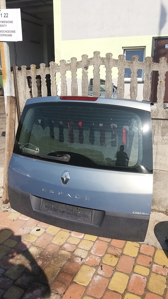фото №3, Renault espace iv кришка багажника задня комплектна ted47