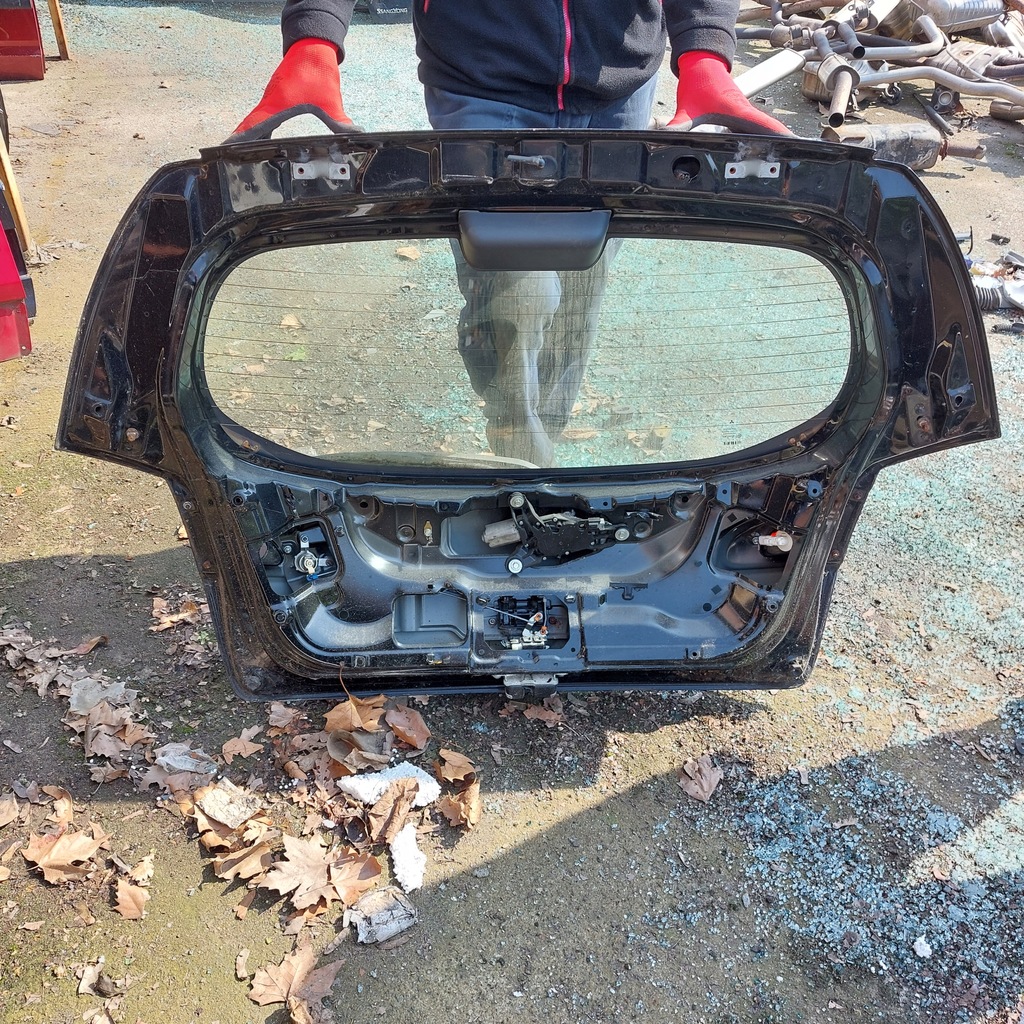 фото №6, Mitsubishi colt vi 6 кришка багажника задня багажника czarna