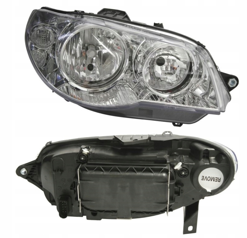 фото №1, Фара лампа правый fiat albea palio weekend 2009-