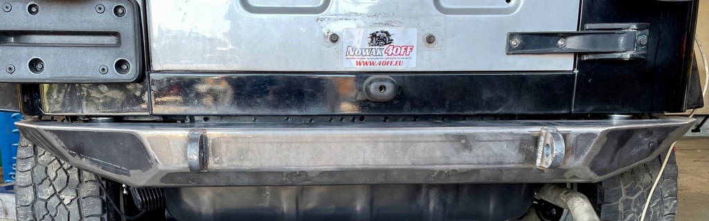 фото №9, Jeep wrangler tj бампер стальной задняя off-road