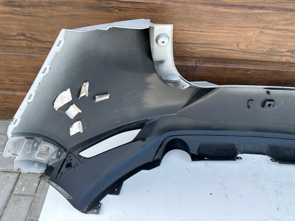 фото №12, Mazda cx-3 15- бампер задня задній pdc szary