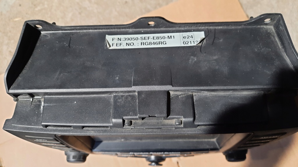 фото №5, Honda accord vii радио cd 39050-sef-e850-m1