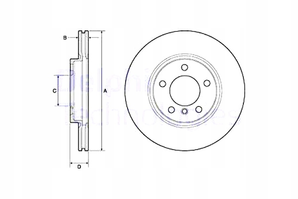 фото №2, Тормозные диски тормозные 2szt. перед mini countryman r60 paceman r61 1.6