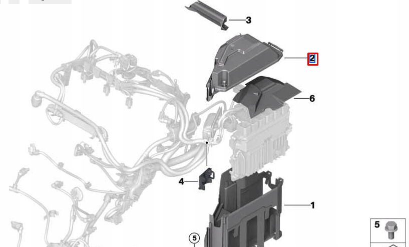 Купить Bmw 1 f40 крышка коробка предохранителей 12908581751 8581751