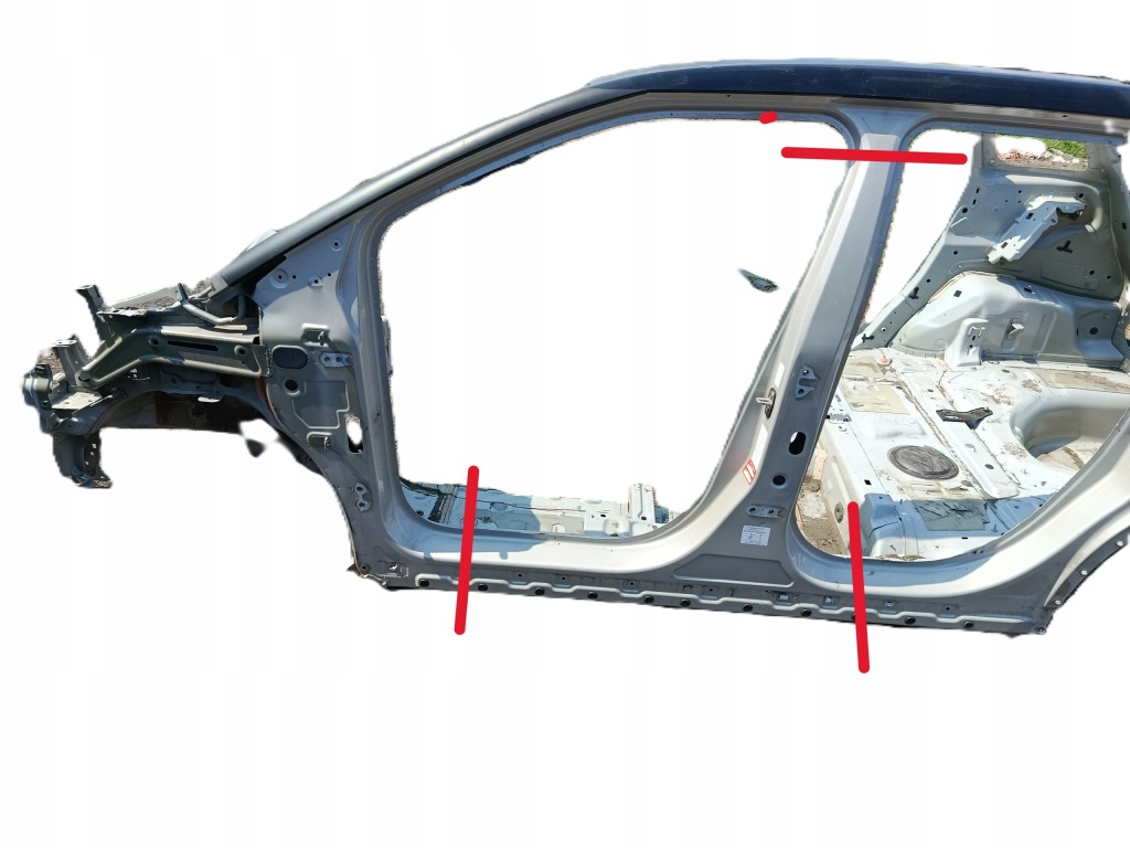 фото №1, Блок двигуна середній лівий поріг колір kvj citroen c3 aircross