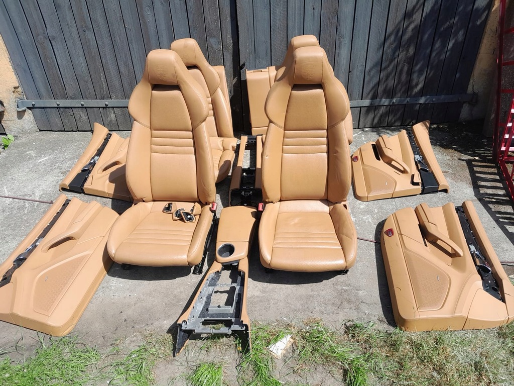 фото №11, Porsche panamera 970 комплект сиденья обшивки