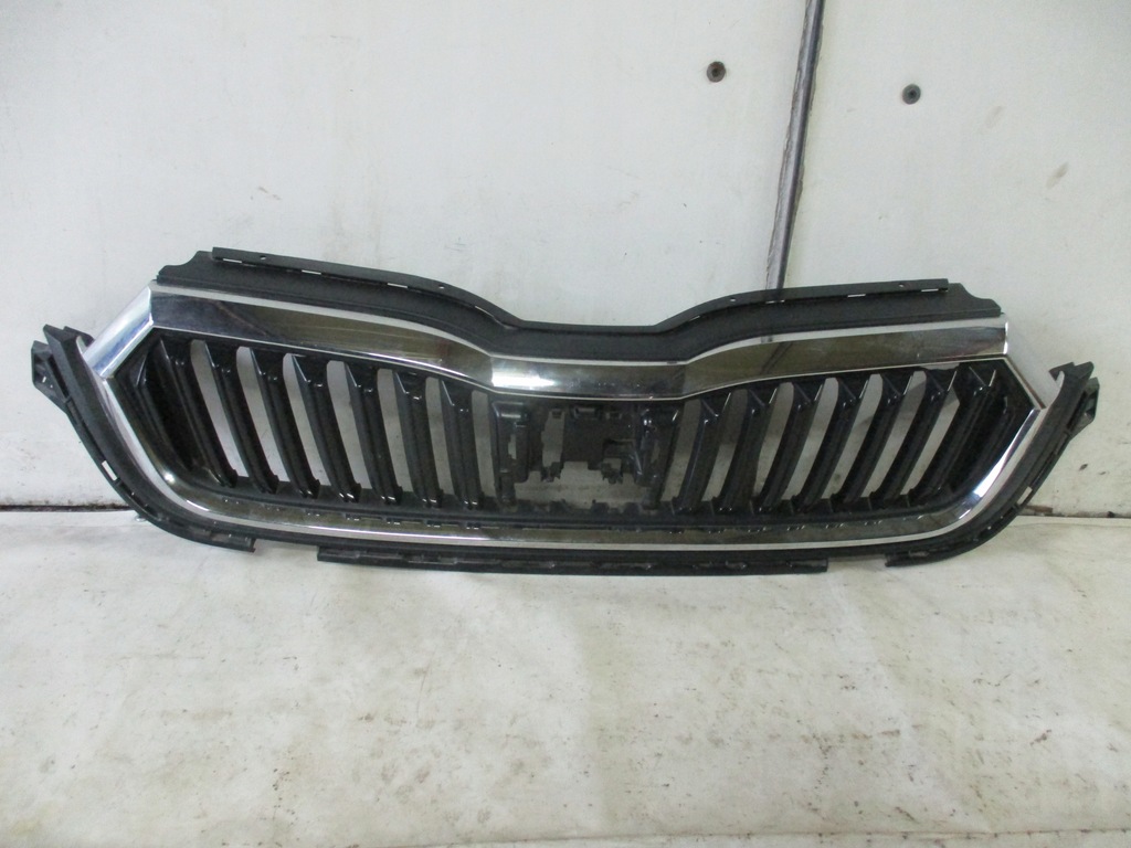 фото №11, Хром, решётка радиатора, решётка радиатора skoda octavia iv 5e3807723