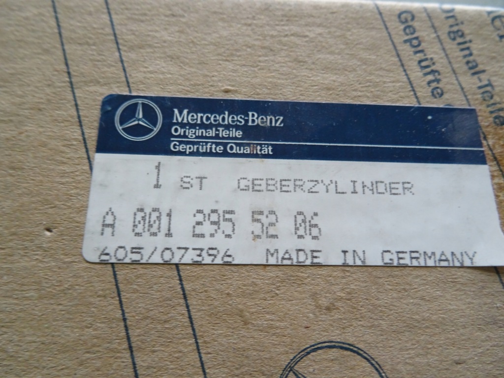 Помпа зчеплення mercedes t2 a0012955206 оригінальний номер Недорого