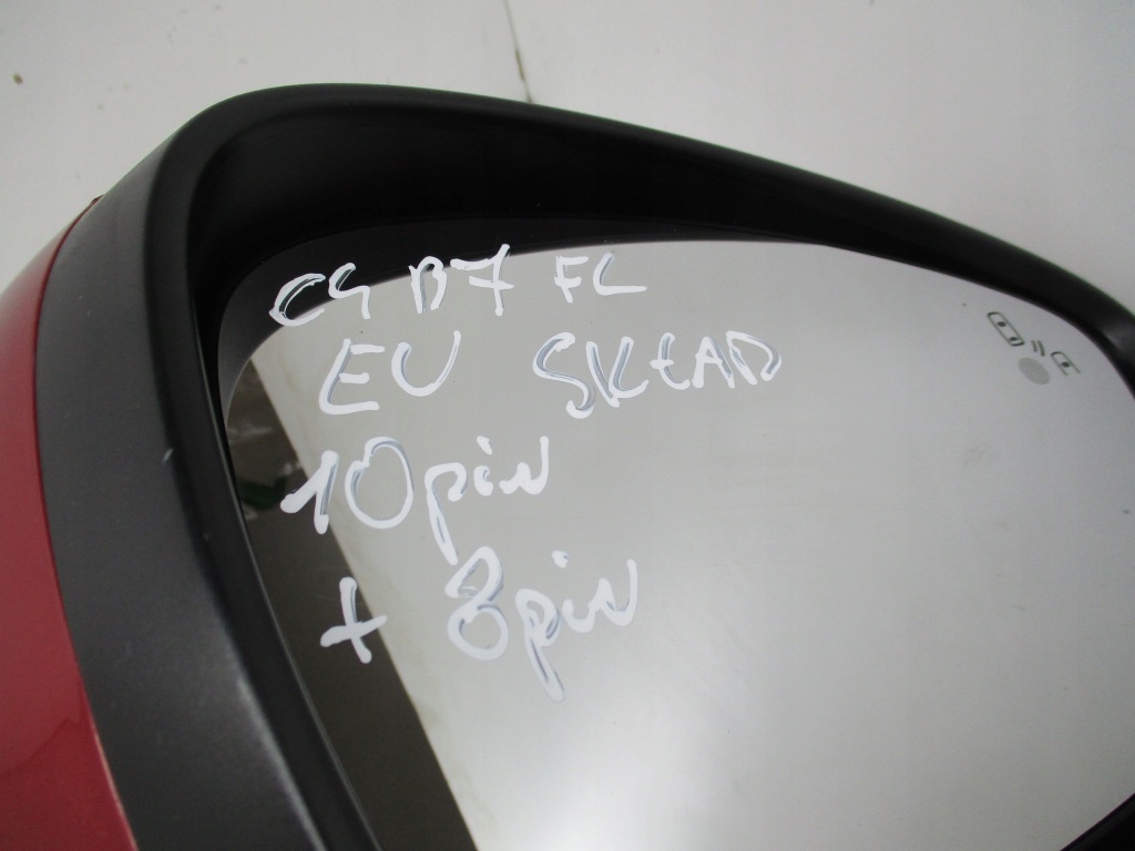 Citroen c4 b7 10-18 зеркало правое eu мёртвая зона складной 19 кабели Доставка