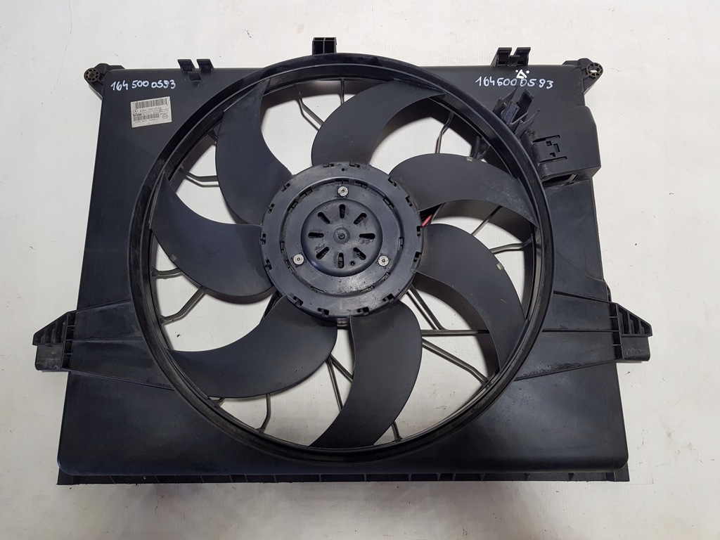 фото №1, Вентилятор радіатора mercedes ml w164 gl x164 w251 600w