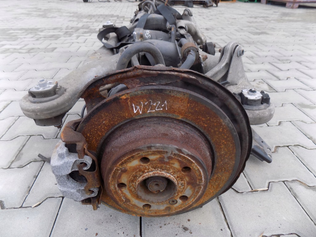 фото №6, Mercedes s-class w221 балка підвіска задня задня