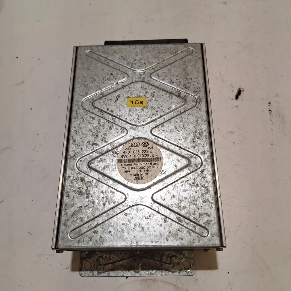 фото №1, Підсилювач радіо audi a6 c6 4f0910223b 4f0035223