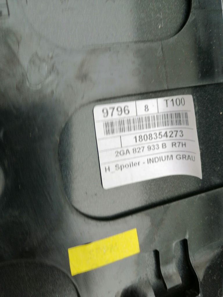 фото №7, Спойлер кришки спойлер vw t-roc