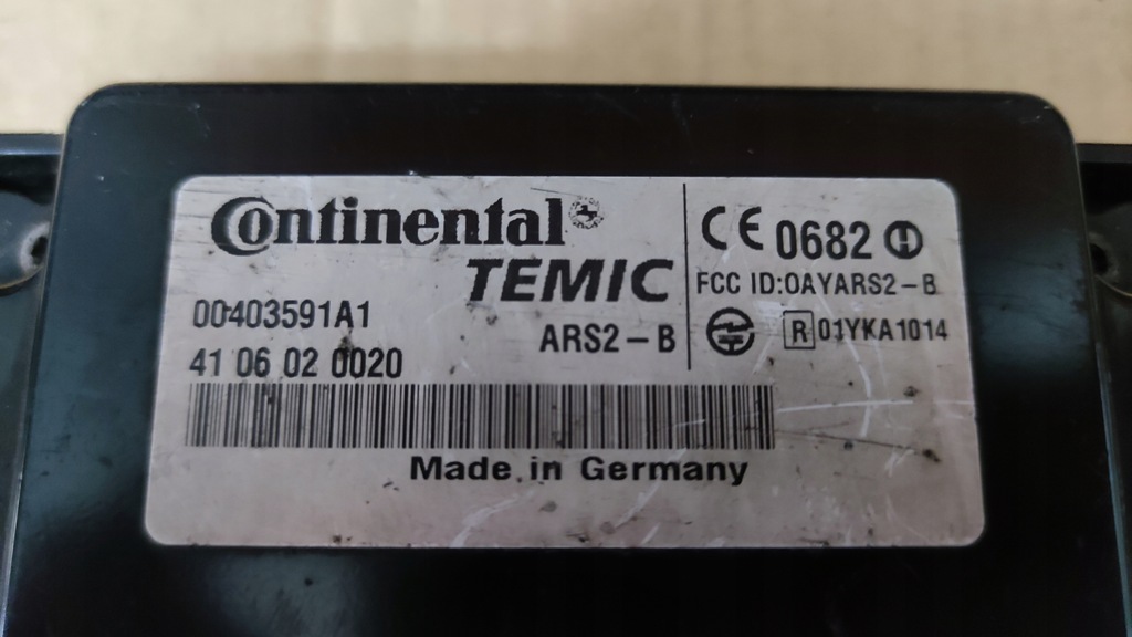 фото №2, Mercedes actros mp3 mp4 distronic радар 0004460349