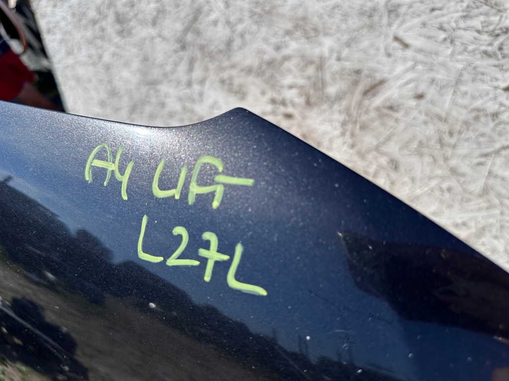 A4 8k рестайлинг  капот перед коричневая серая lz7l с Разборки