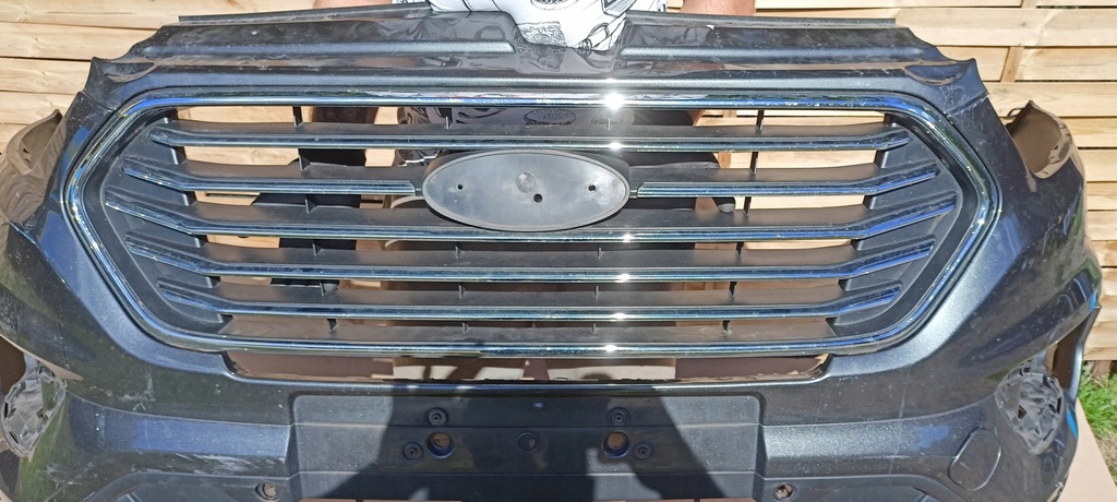 фото №8, Бампер передний ford custom lift 18- jk21-17f003