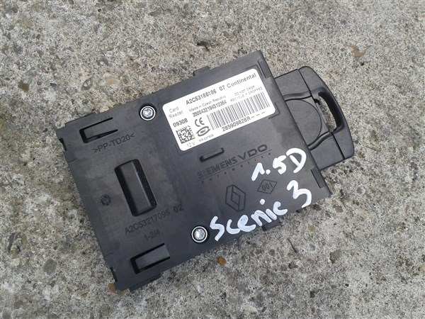 фото №1, Считыватель карта renault scenic 3 iii 285909828r