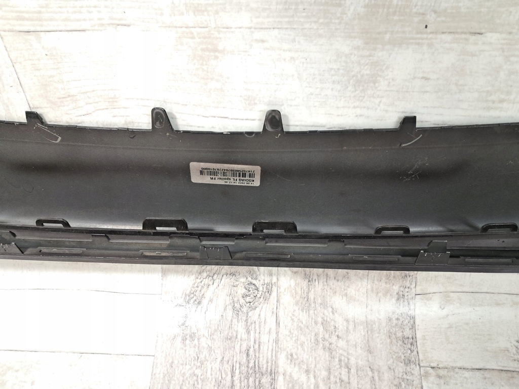 фото №11, Skoda kodiaq lift спойлер накладка бампера перед 565807061d