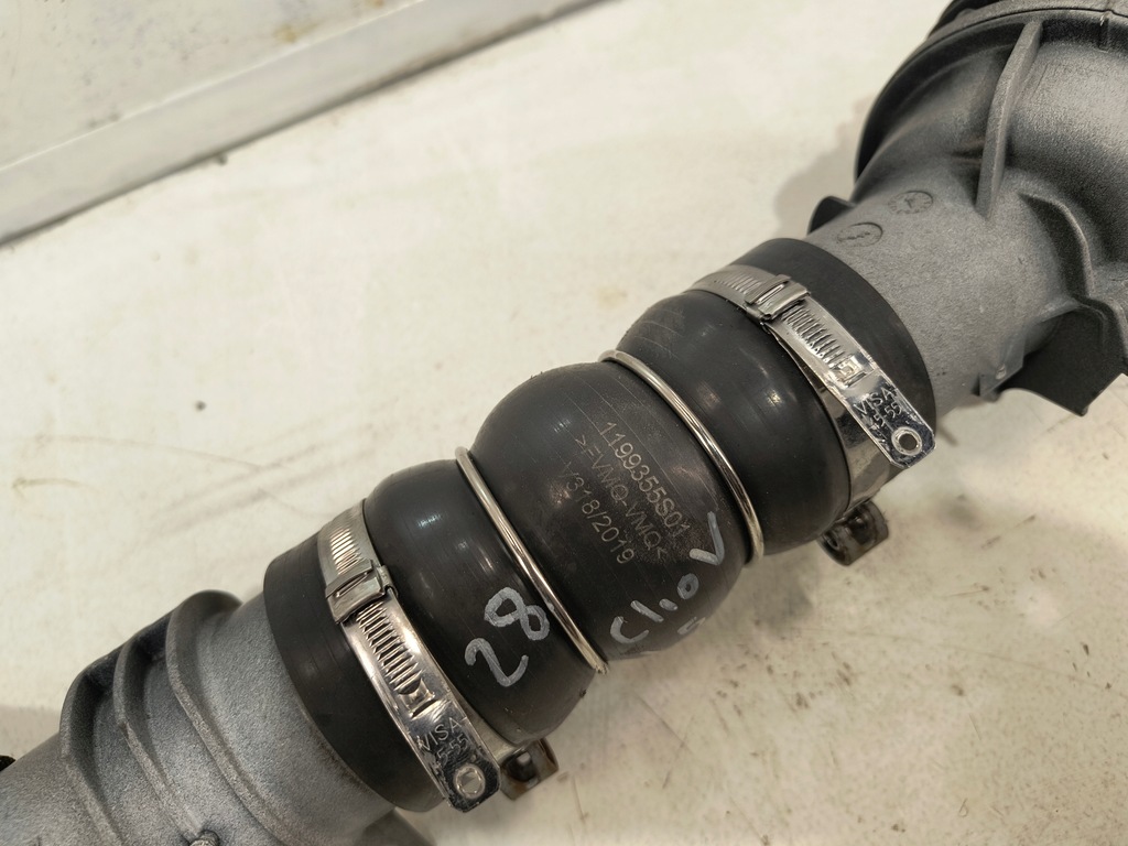 фото №4, Renault clio v 1.5 blue dci труба шланг интеркулер 144607912r