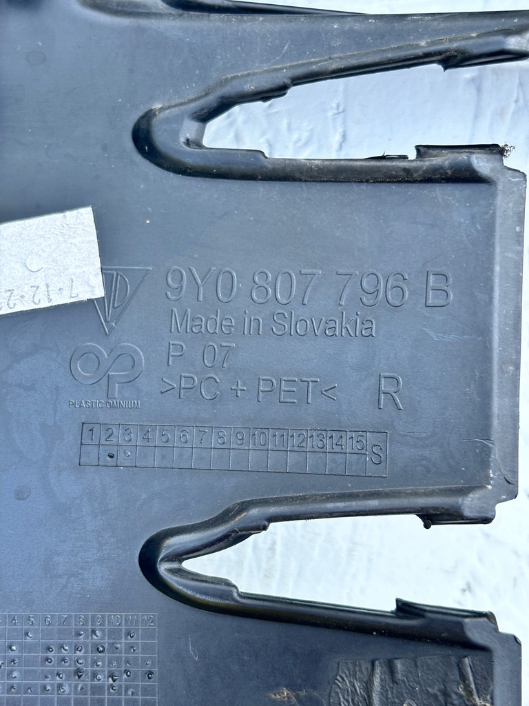 фото №9, Porsche cayenne turbo iii решітка правий перед 9y0807796b