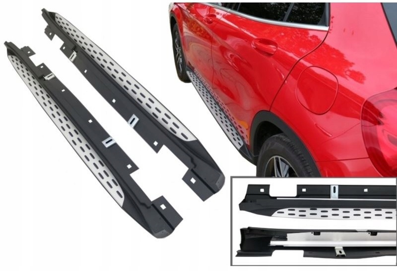 фото №1, Пороги пороговые mercedes gla x156 2014- комплект