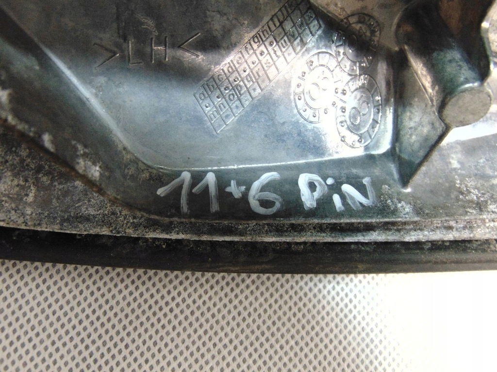 фото №7, Дзеркало двері ліва лак: c723 mercedes r w251 v251 2005- 11+6 pin