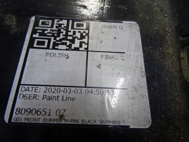 фото №15, Бампер перед bmw x3 g01 msp m-pakiet 2017- оригинальный номер