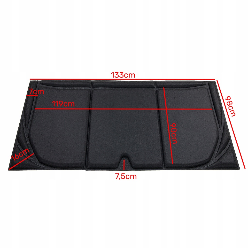 фото №15, Мат шумоізоляційна універсальна do капот двигуна stp hs xxl 133x98cm