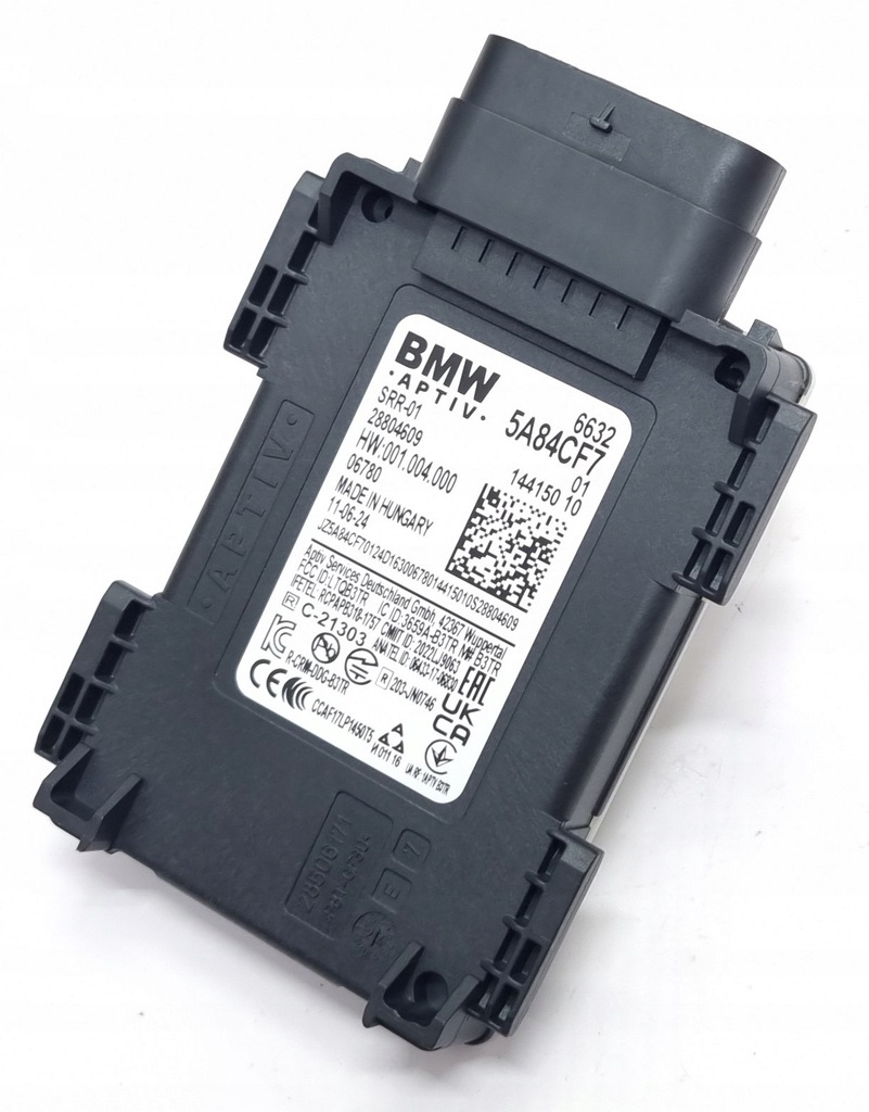 фото №4, Радар ассистент переключения поперечина движения bmw 5a84cf7 новый оригинал