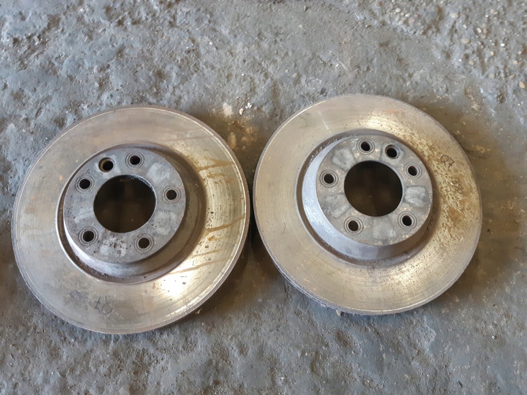 фото №1, Audi q7 4l тормозные диски тормозные перед 350mm комплект