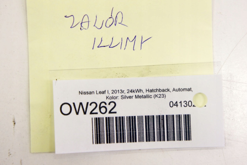 фото №6, Ow262 nissan leaf i ze0 клапан кондиционера