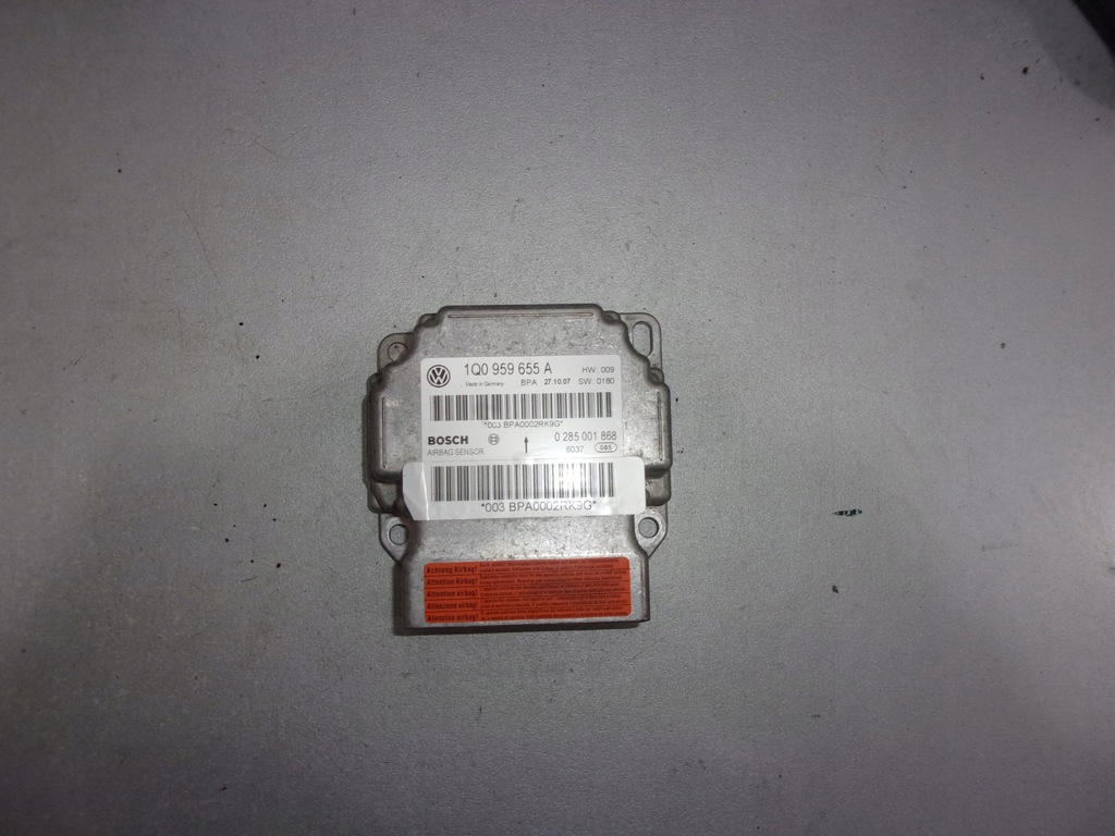 фото №1, Датчик модуль подушка безопасности vw eos 1q0959655a