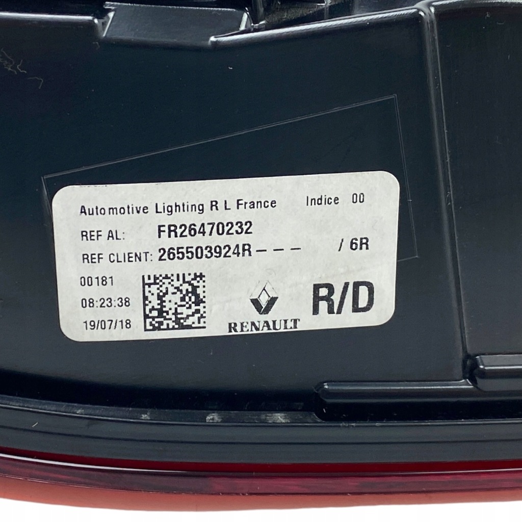 фото №16, Лампа задняя правая renault talisman sedan 265503924r