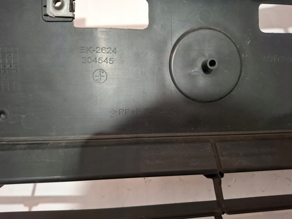 фото №11, Toyota corolla e21 решітка радіатора радіатора бампера решітка 53112-02d00 оригінальний номер