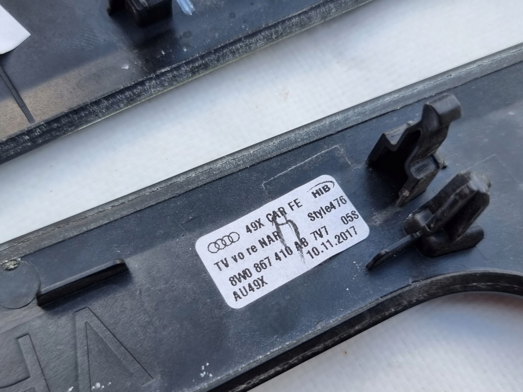 Audi s5 a5 f5 8w 3.0 tfsi sportback молдинг декори рамка карбон карбон 2018- Київ