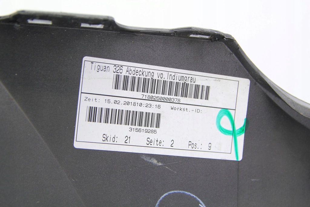 Оригинальный бампер перед vw tiguan 2 5na 2016-2020 5na807221 Цена