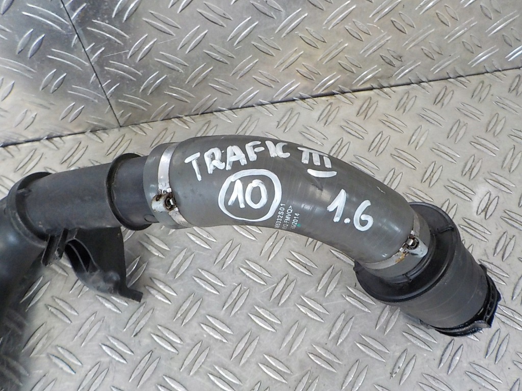фото №3, Trafic iii vivaro wąż труба шланг интеркулер