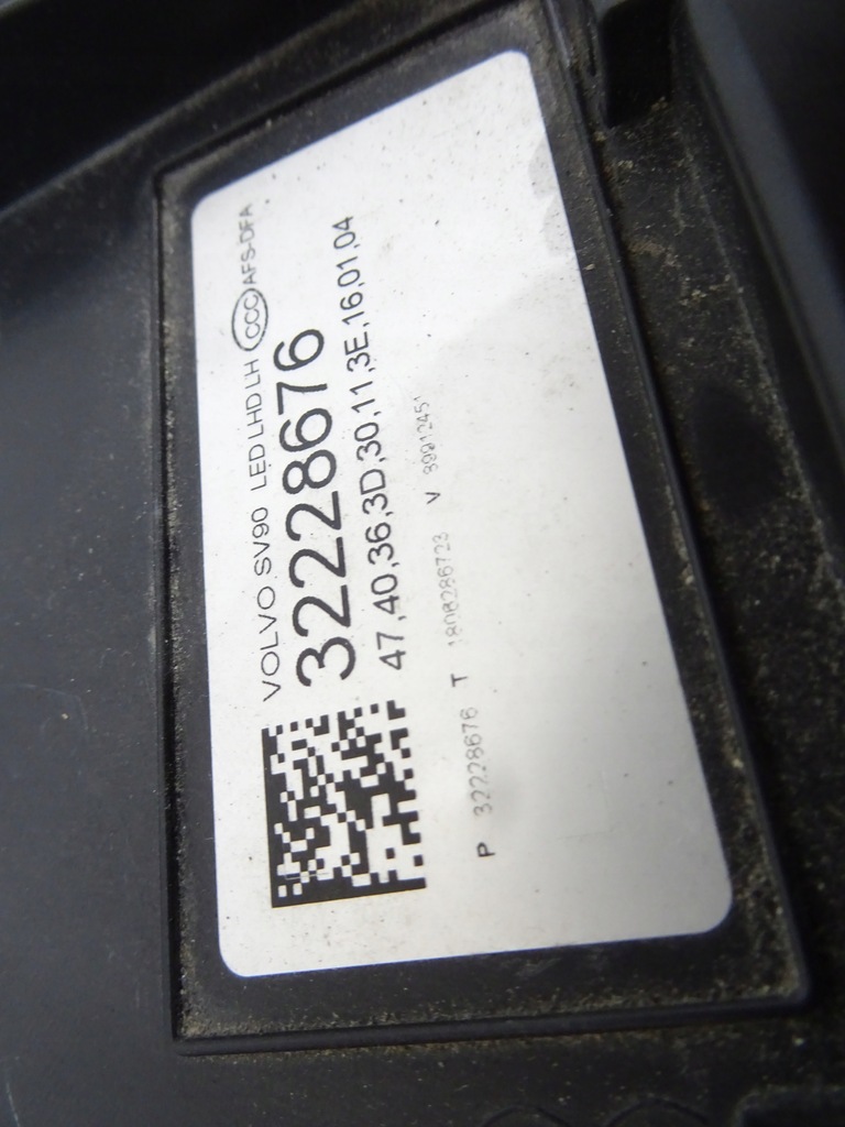 фото №8, Volvo s90 v90 левый full led 32228676 llu