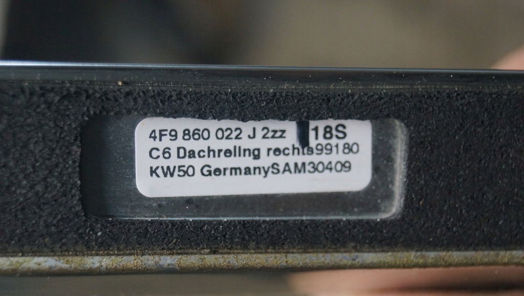 фото №12, Рейлінги накладки дахові audi a6 c6 kombi