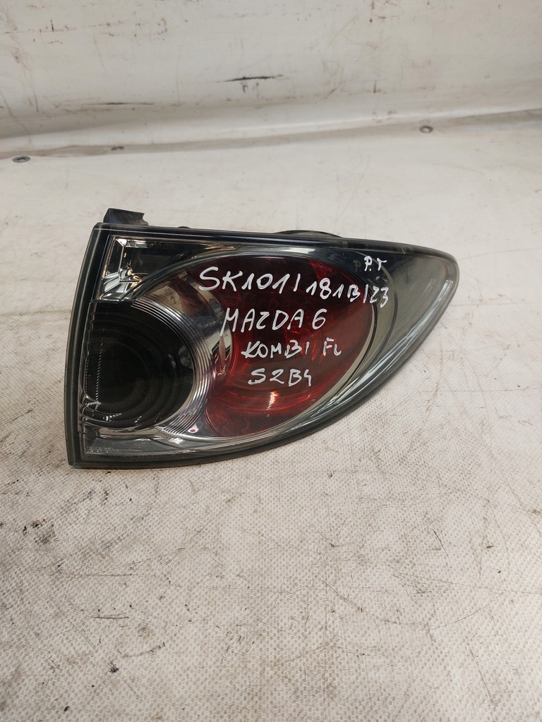 фото №1, Лампа правый задняя mazda 6 gg kombi fl