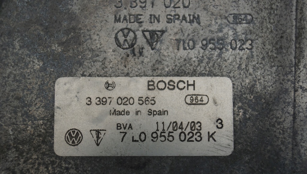 фото №10, Механізм двірник перед vw touareg 7l0955023k