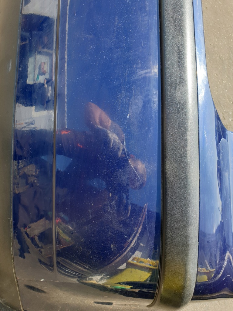 фото №7, Бампер задняя задний vw polo 9n код лакокрасочного покрытия lb5n