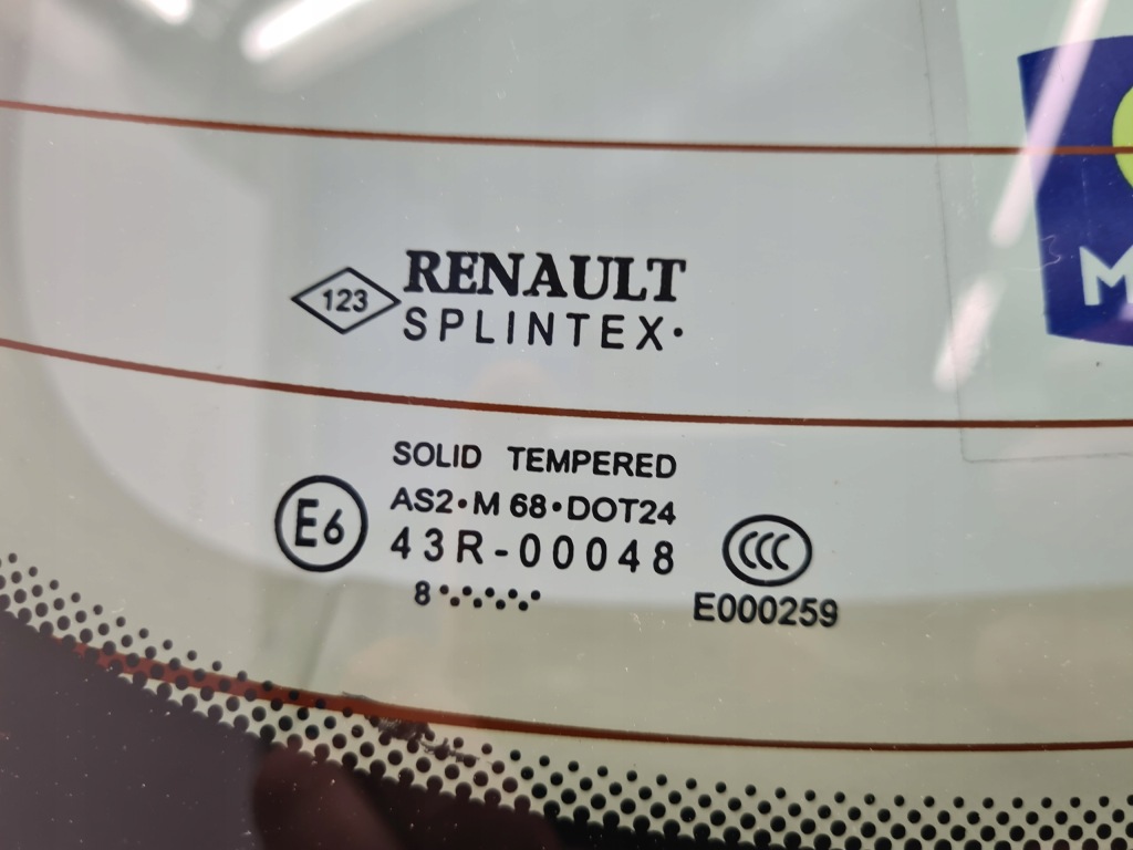 Renault scenic 2 кришка багажника багажника tennj Оригінал
