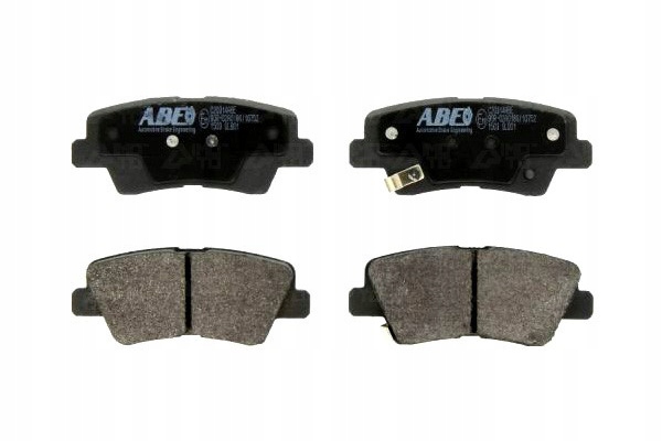 фото №1, Abe комплект гальмівних колодок ham. задня hyundai accent, accen